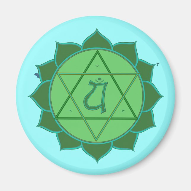 Anahata Chakra Magnet (Vorne)