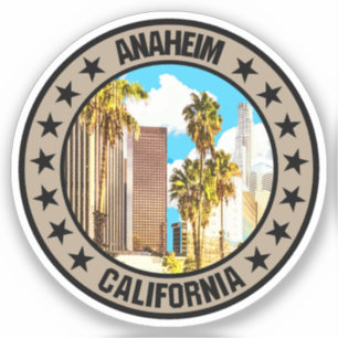 Anaheim Aufkleber