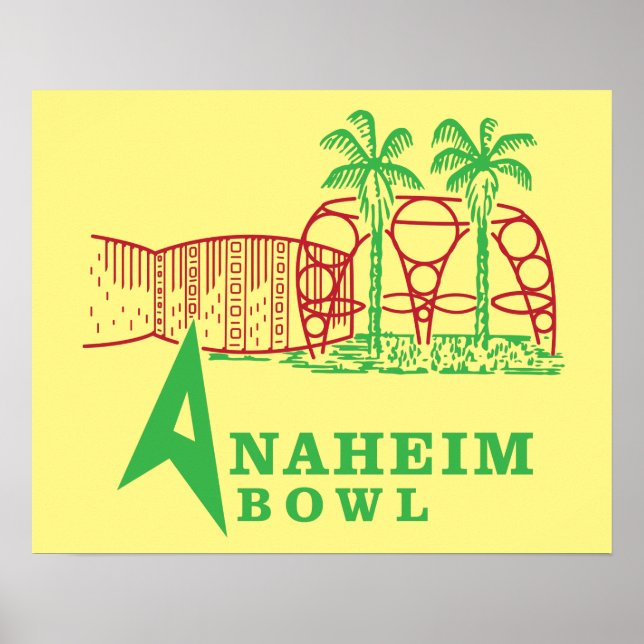 Anaheim Bowl Poster (Vorne)