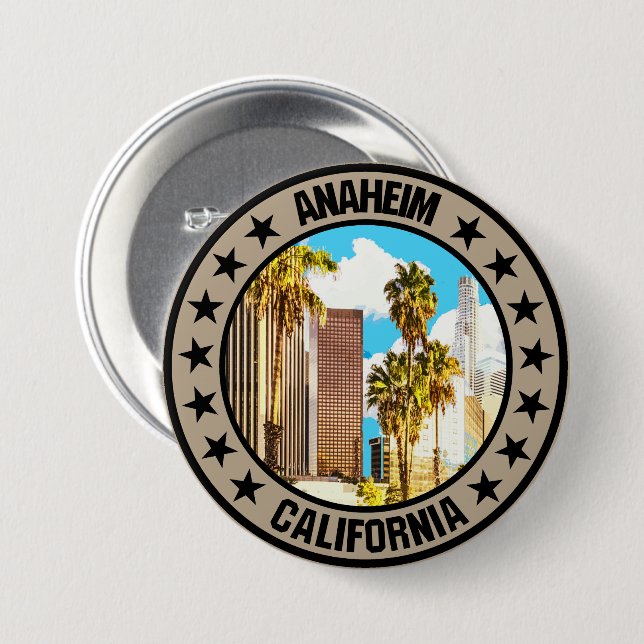 Anaheim Button (Vorne & Hinten)