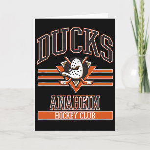 Anaheim Ducks Hockey Club Grau Offiziell Lizensier Karte
