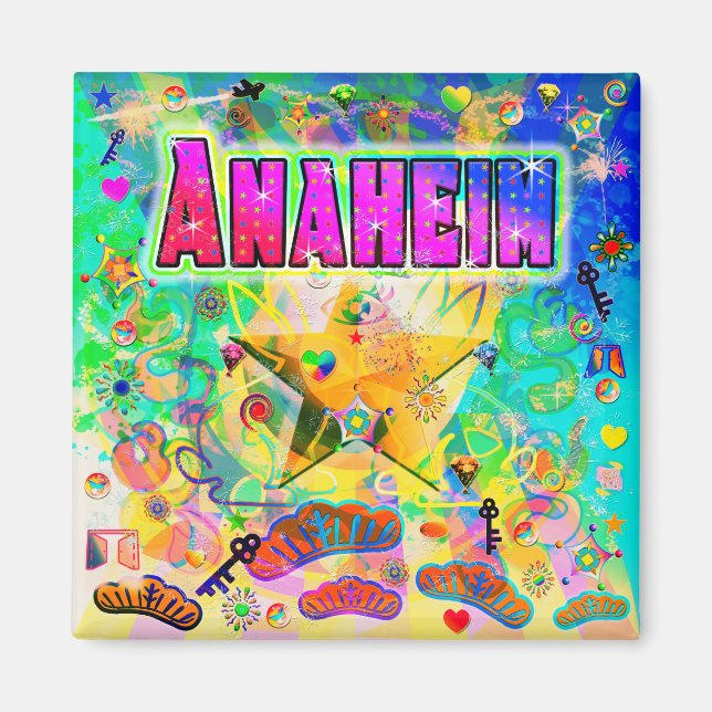 Anaheim Epoch Hour Magnet (Vorne)