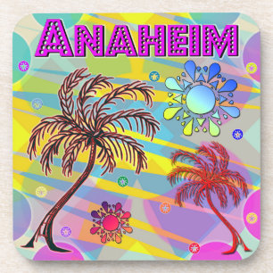 Anaheim Happy and Hope Coster Getränkeuntersetzer