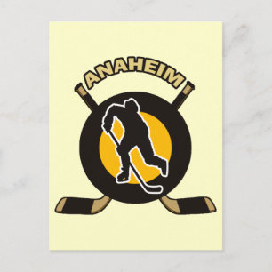 ANAHEIM HOCKEY POSTKARTE