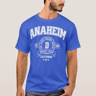 Anaheim Hockey Team Bold Duck Sport Design T-Shirt