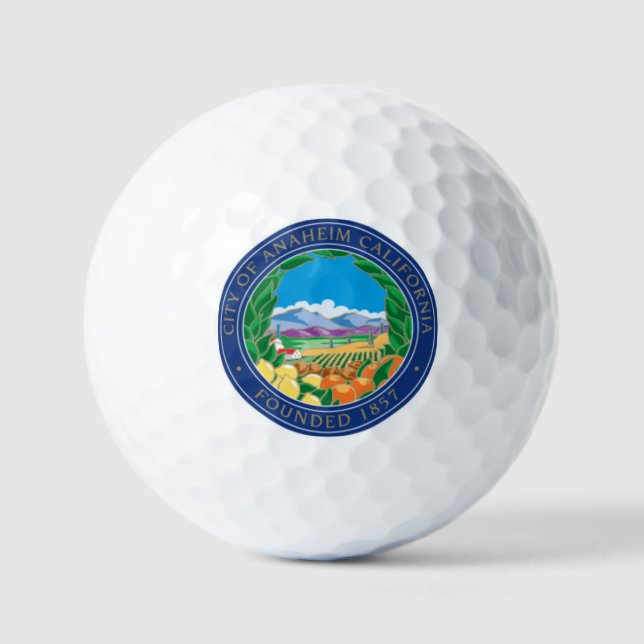 ANAHEIM KALIFORNIEN GOLFBALL (Vorderseite)