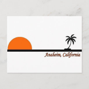 Anaheim, Kalifornien Postkarte