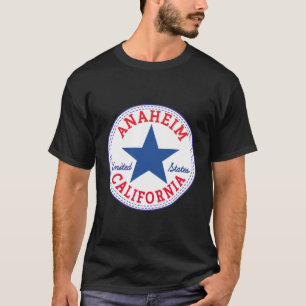 Anaheim Orange Landkreis La California Vereinigtes T-Shirt