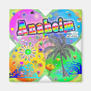 Anaheim Quadro Seasons Magnet