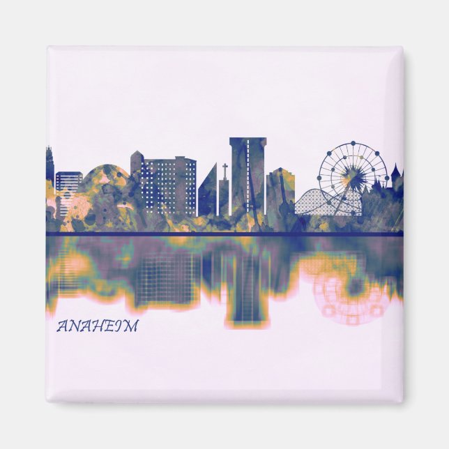 Anaheim Skyline Magnet (Vorne)