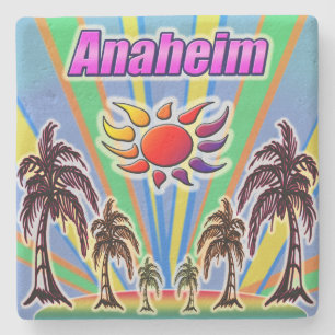 Anaheim Sommer-Liebe Untersetzer