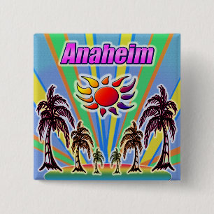 Anaheim Sommerliebe-Button Button