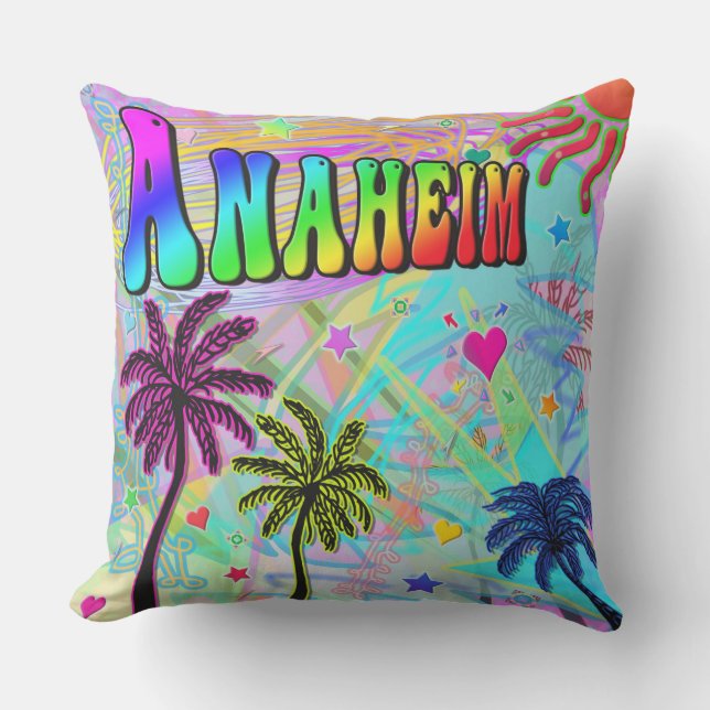 Anaheim Vivid Romance Pillow Kissen (Vorderseite)