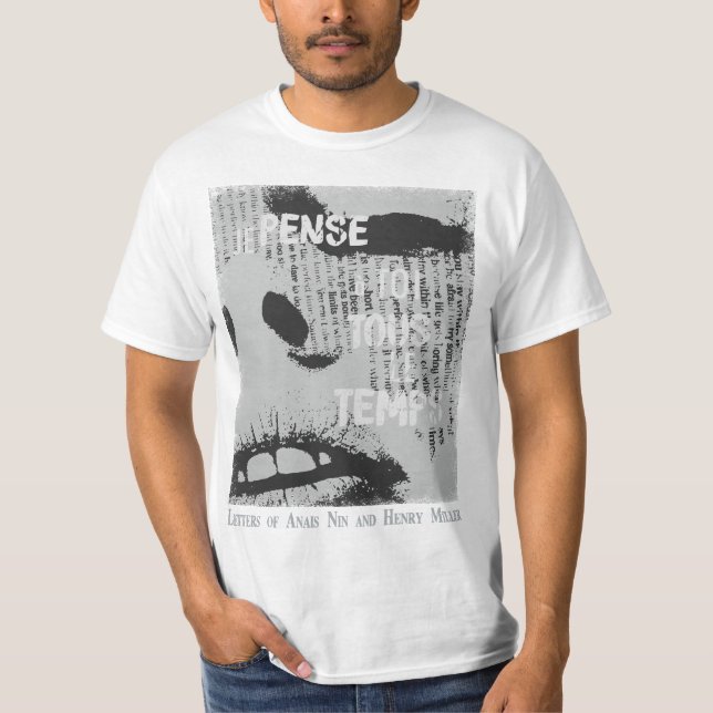 Anais Nin/Henry Miller T-Shirt (Vorderseite)