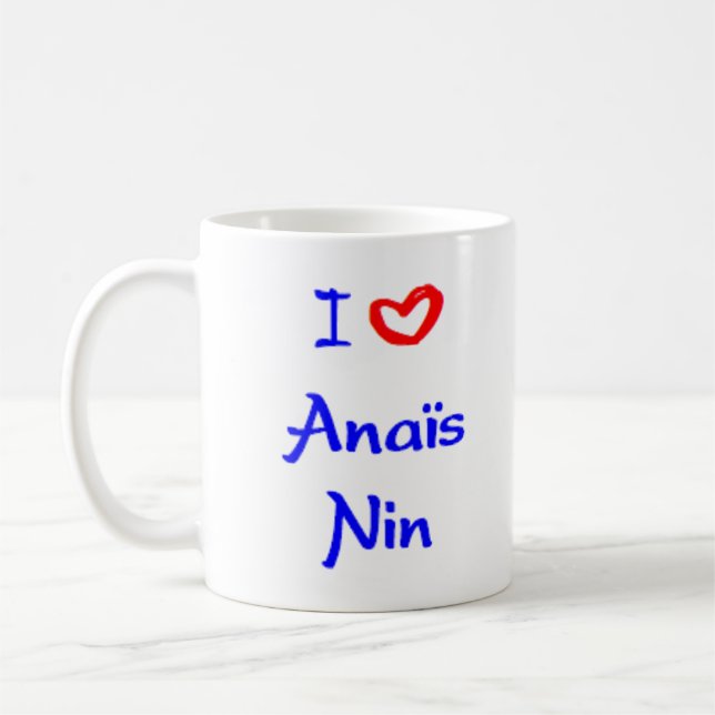 Anais nin kaffeetasse (Links)