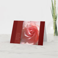 Anais Nin Quote Card in Rosa