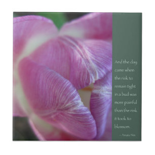 Anais Nin Quote Tile Fliese
