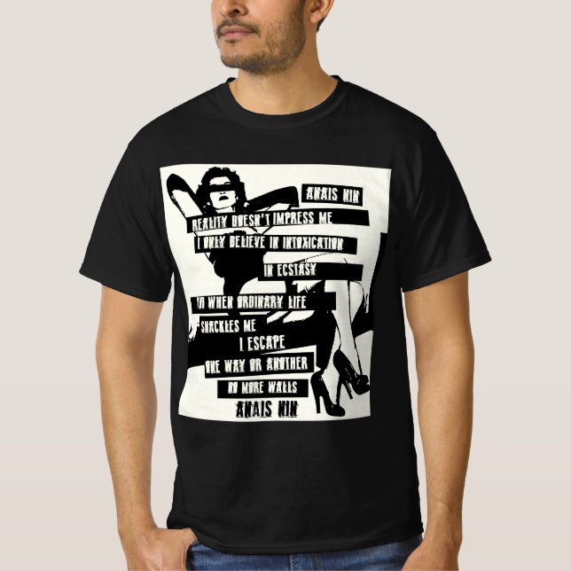 Anais Nin T-Shirt (Vorderseite)