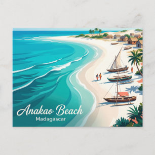 Anakao Strand Madagaskar Postkarte