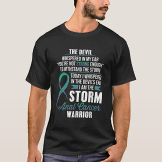 ANAL Cancer Warrior Ich bin der Sturm2067 T-Shirt