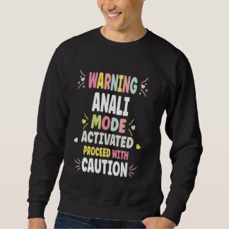 ANALI Personalisiert Women's Gift Custom ANALI Sweatshirt