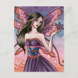 Analiese - Butterfly Fairy Postcard Postkarte