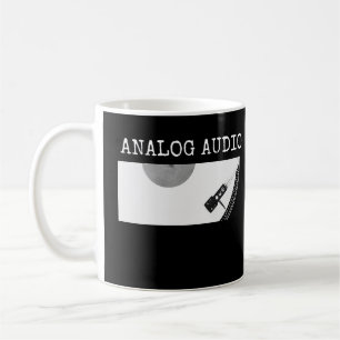 Analog Audio Audiophile Vinyl Platten Kaffeetasse