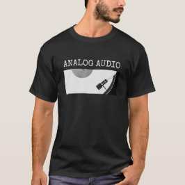 Analog Audio Audiophile Vinyl Platten T-Shirt