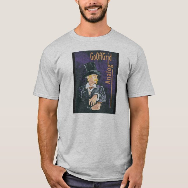 Analog - Aus Gitter #05 T-Shirt (Vorderseite)