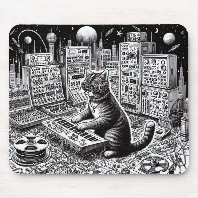 Analog Cat Symphony Mousepad (Vorne)