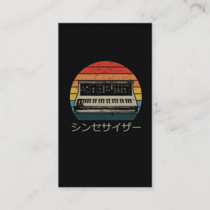 Analog für den modularen Synthesizer-Musikproduze Visitenkarte