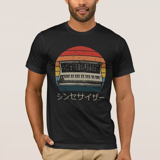 Analog für den modularen Synthesizer-Musikproduzen T-Shirt (Vorderseite)