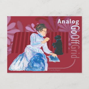 Analog - Go Off Grid Serie #07 Postkarte