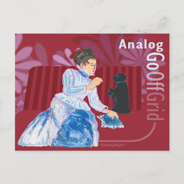 Analog - Go Off Grid Serie #07 Postkarte (Vorderseite)
