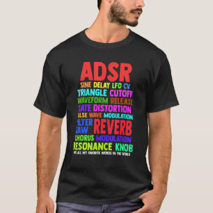 Analog Modular Synthesizer I Musicians Eurorac T-Shirt