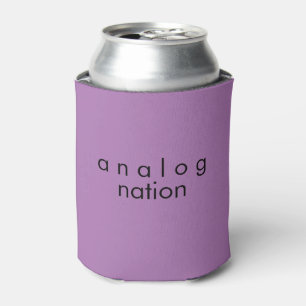 Analog Nation Lavendel Schaum kann kühler Dosenkühler