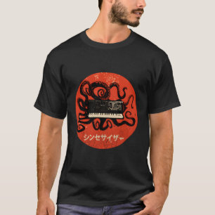 Analog Synthesizer Kraken Synth Japanisches Gear T-Shirt