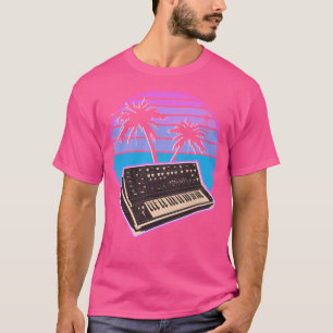 Analog Synthesizer Synthwave Vintag Retrowave T-Shirt