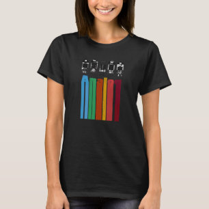 Analog Vakuum Tubes Audio Valve Amps Retro Aesthet T-Shirt