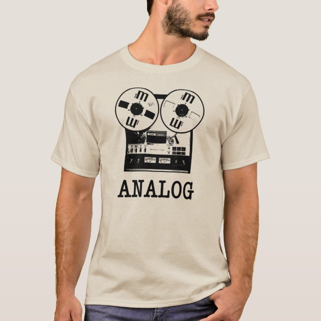 ANALOGE BANDSPULE T-Shirt (Vorderseite)