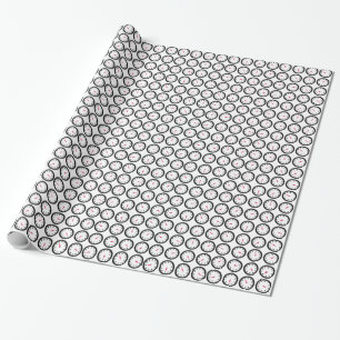 Analoge Meter Geschenkpapier