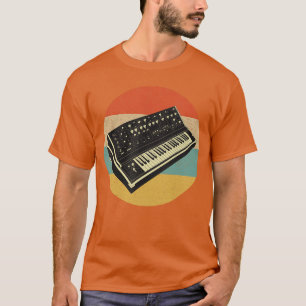 Analoger Retro-Modular-Synthesizer Keyboard Synthe T-Shirt