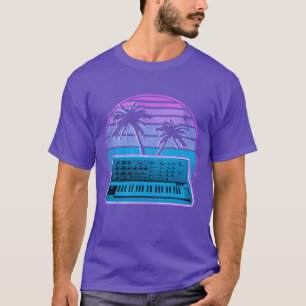 Analoger Synthesizer Synthwave Vintage Retrowave g T-Shirt
