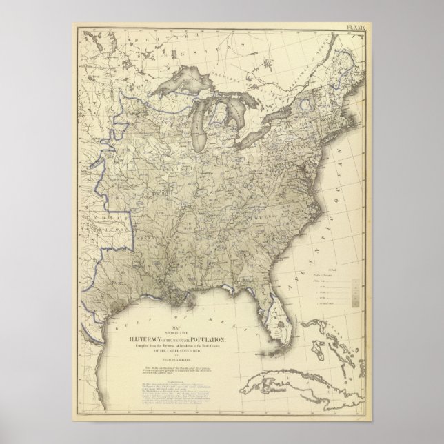 Analphabetismus 1870 poster (Vorne)