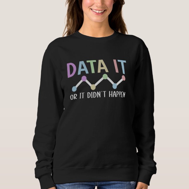 Analyse des IT-Verhaltens von Analyst Sweatshirt (Vorderseite)