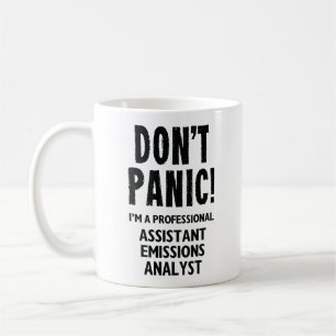Analyst für Nebenemissionen Kaffeetasse