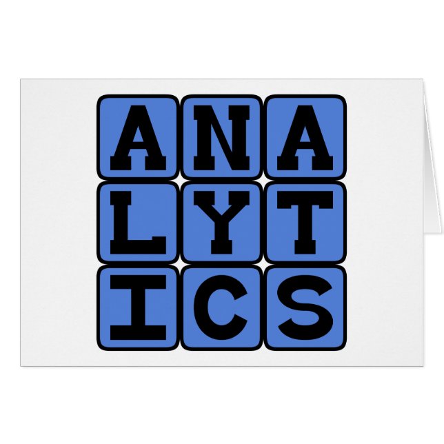 Analytik, Sinnvolle Muster in Daten (Vorderseite (Horizontal))