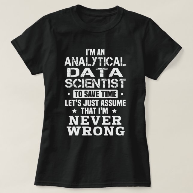 Analytiker T-Shirt (Design vorne)
