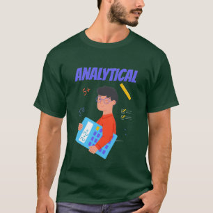 Analytisch lustig T-Shirt