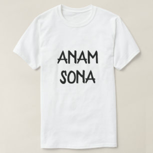 anam sona, glückliches Soul im schottischen T-Shirt